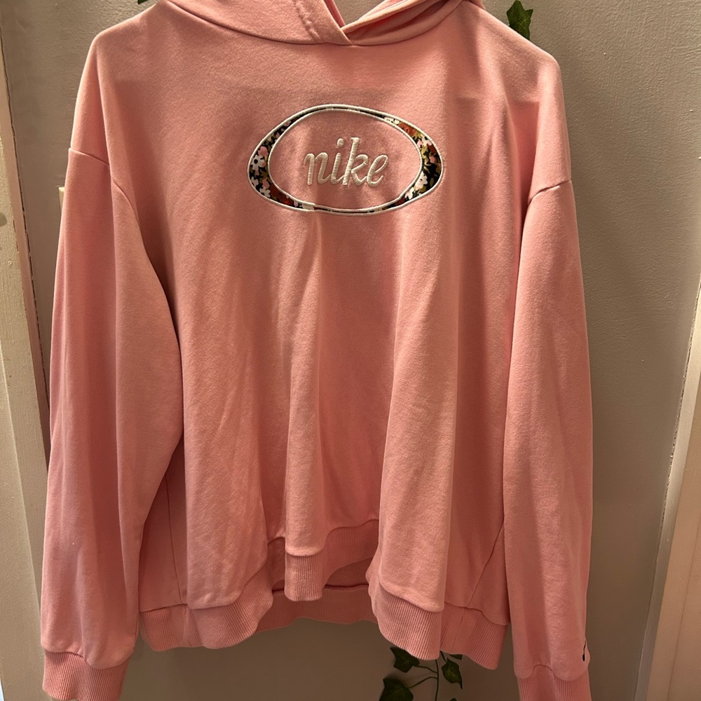 Nike Pink Casual Pullover Sweater